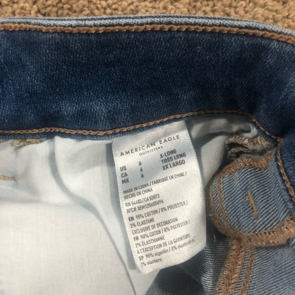 American Eagle Sz 6 X-Tall - Picture 2 of 3